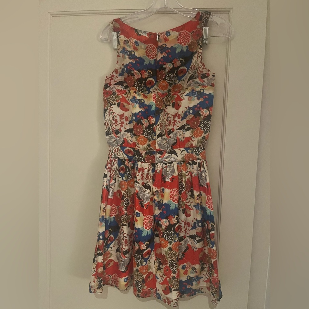 Carven Japanese print dress